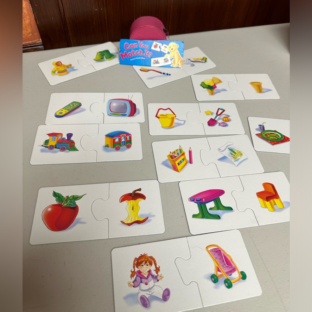 Play and learn 24 pieces You Can Match it Trains Fundamental Skills